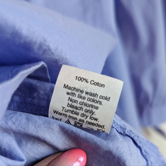 J Crew Factory Blue tunic - Picture 6 of 7